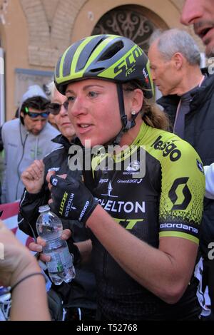 Strade Bianche 2019 - UCI World Tour Pro course cycliste. À Sienne Sienne Banque D'Images