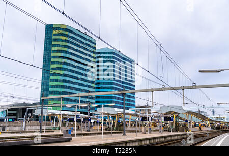 Arnhem Centraal Station en Pays-Bas Banque D'Images