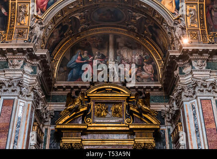 Basilica di Santa Maria Maggiore, Rome, Italie Banque D'Images