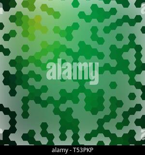 Arrière-plan coloré simple composé d'hexagones eps 10. Banque D'Images