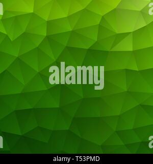 Vecteur vert clair motif hexagonal floue. Illustration géométrique créative en origami avec gradient. Le modèle peut être utilisé comme arrière-plan fo Banque D'Images