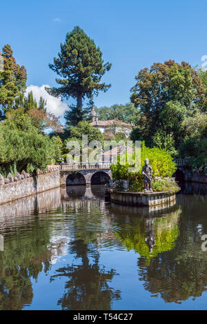 Pazo de Oca Manor House en Galice - Espagne Banque D'Images