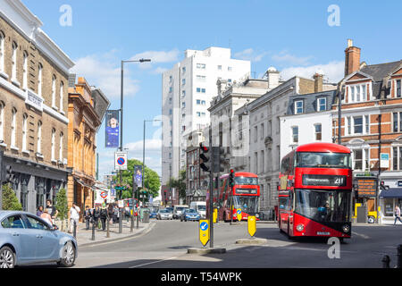 Fulham Broadway, Fulham, London Borough of Hammersmith et Fulham, Greater London, Angleterre, Royaume-Uni Banque D'Images