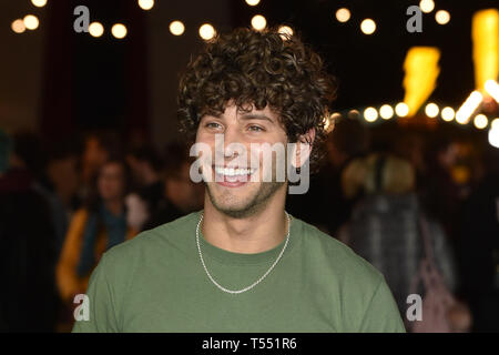 DC lancer le premier super-fête foraine sur la rive sud de Londres pour fêter la sortie du nouveau film de super-héros Shazam ! En vedette : Eyal Booker Où : London, Royaume-Uni Quand : 20 mars 2019 Source : WENN.com Banque D'Images