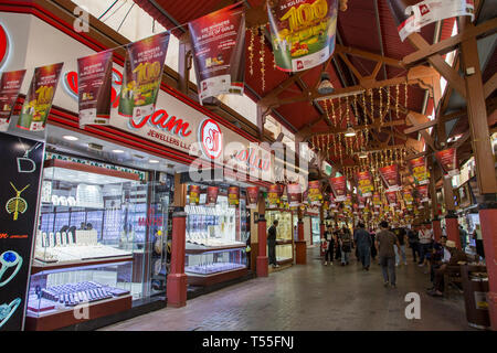 Émirats Arabes Unis, Dubai, Deira Vieille Ville, le Souk de l'or et des épices Banque D'Images