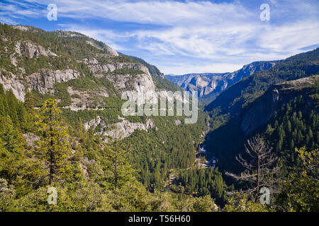 Yosemite National Park in California's Sierra Nevada Banque D'Images