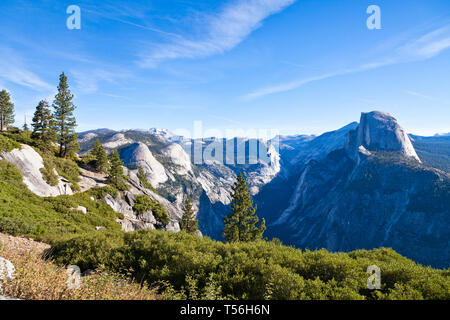 Demi Dôme à Yosemite National Park in California's Sierra Nevada Banque D'Images