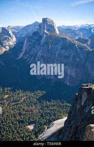 Demi Dôme à Yosemite National Park in California's Sierra Nevada Banque D'Images