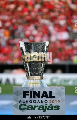 AL - Maceio - 04/21/2019 - 2019 Alagoano, CRB x CSA - Champion du championnat 2019 Alagoano à Rei Pel Stadium Photo : Itawi Albuquerque / AGIF Banque D'Images
