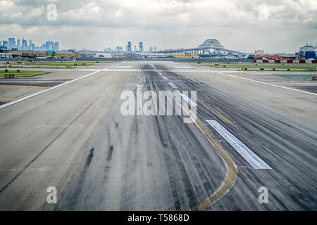 La piste de l'aéroport Banque D'Images