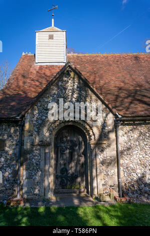 L'église de St Mary Magdalene, Tortington, West Sussex, UK Banque D'Images