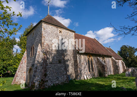 Eglise St Mary Magdalene, Madehurst, West Sussex, UK Banque D'Images