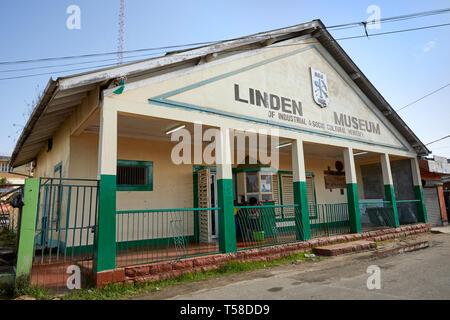 Linden Museum of Industrial & Socio Patrimoine culturel en Amérique du Sud Guyana Linden Banque D'Images