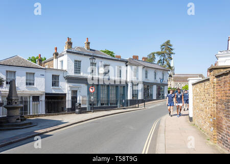 High Street, Harrow on the Hill, district londonien de Harrow, Greater London, Angleterre, Royaume-Uni Banque D'Images