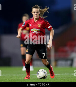 Manchester United, Ella Toone en action Banque D'Images