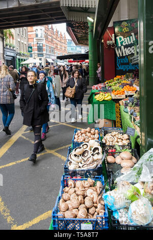 Borough Market à Londres. Banque D'Images