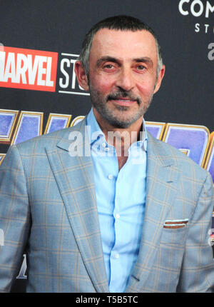 Los Angeles, Californie, USA. 22 avr, 2019. Shaun Toub acteur assiste à la première mondiale de Marvel Studios' 'Avengers : Endgame' le 22 avril 2019 au Los Angeles Convention Center à Los Angeles, Californie, USA. Credit : Barry King/Alamy Live News Banque D'Images