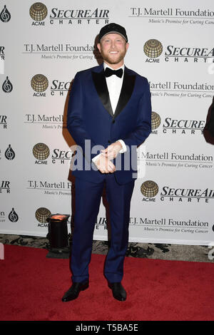 22 avril 2019 - Nashville, Tennessee, États-Unis - 22 avril 2019 - Nashville, Tennessee - Cole Swindell. T.J. Martell Foundation Nashville meilleures caves 2019 tenue à l'hôtel Loews Vanderbilt Hotel. Crédit photo : Dara-Michelle Farr/AdMedia (crédit Image : © Dara-Michelle Farr/AdMedia via Zuma sur le fil) Banque D'Images