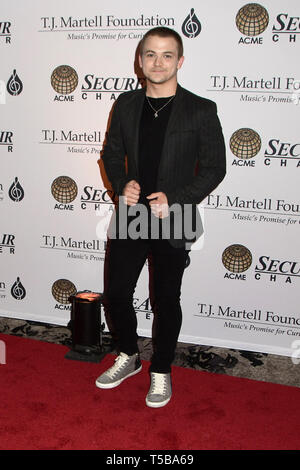 22 avril 2019 - Nashville, Tennessee, États-Unis - 22 avril 2019 - Nashville, Tennessee - Hunter Hayes. T.J. Martell Foundation Nashville meilleures caves 2019 tenue à l'hôtel Loews Vanderbilt Hotel. Crédit photo : Dara-Michelle Farr/AdMedia (crédit Image : © Dara-Michelle Farr/AdMedia via Zuma sur le fil) Banque D'Images
