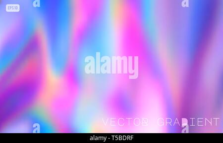 Couleur pastel abstrait vector background holographique en 80s style. Synthwave. Style Vaporwave. Retrowave, rétro futurisme, webpunk Illustration de Vecteur