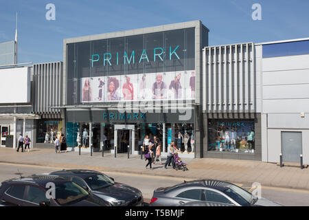 Parkgate Shopping Park, stade moyen, Rotherham Banque D'Images