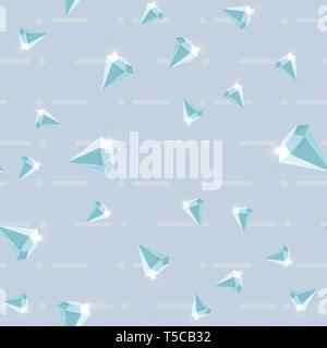 Vector retro seamless pattern, avec des brillants. Peut être utilisé pour le papier peint, trames, l'arrière-plan de la page web des textures de surface,10 spe Illustration de Vecteur