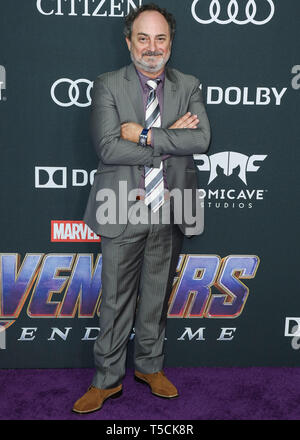 Los Angeles, United States. 22 avr, 2019.LOS ANGELES, CALIFORNIE, USA - 22 avril : Kevin Pollak arrive à la première mondiale de Walt Disney Studios Motion Pictures et Marvel Studios' 'Avengers : Endgame' qui a eu lieu au Los Angeles Convention Center le 22 avril 2019 à Los Angeles, Californie, États-Unis. (Photo par Xavier Collin/Image Crédit : Agence de Presse) L'agence de presse Image/Alamy Live News Banque D'Images