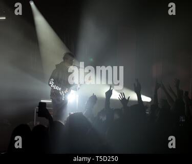 Miami Beach, FL, USA. Apr 23, 2019. Jason Paul Klein de Lany effectue au Fillmore le 23 avril 2019 à Miami Beach, Floride. Credit : Mpi04/media/Alamy Punch Live News Banque D'Images