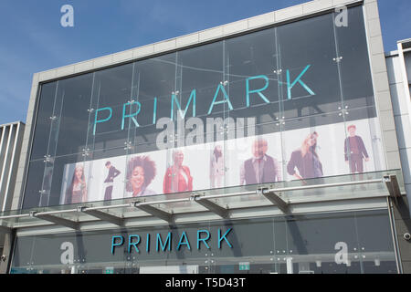 Parkgate Shopping Park, stade moyen, Rotherham Banque D'Images