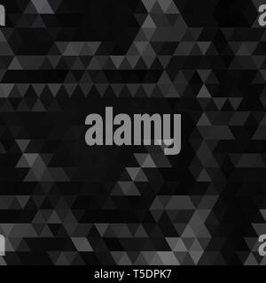 Mise en page poly bas vecteur gris, argent foncé.Illustration brillante, composée de triangles.Un tout nouveau design pour votre entreprise. eps 10 Banque D'Images