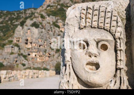 Ruines de la ville antique de Myra Banque D'Images