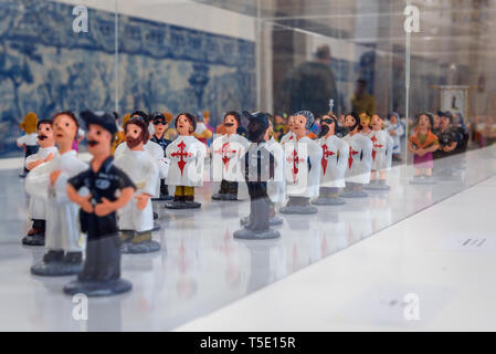 La Procession du Corpus Christi exposition dans l'Église et couvent de Graca Graca près de Lisbonne, Portugal Banque D'Images