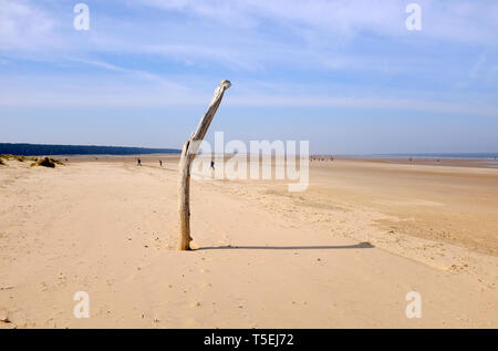 Holkham beach, North Norfolk, Angleterre Banque D'Images