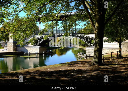 Pont Napoléon, Lille (France) Banque D'Images