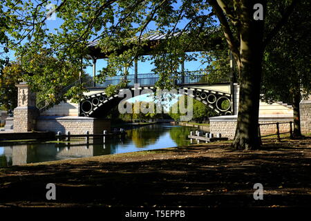 Pont Napoléon, Lille (France) Banque D'Images