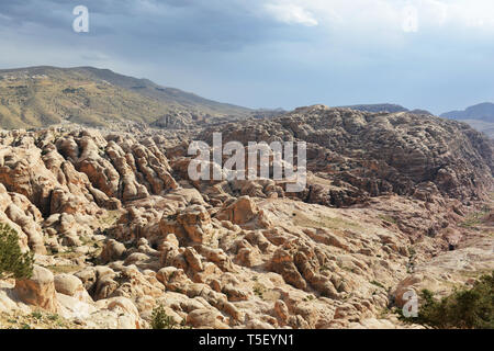 Les paysages spectaculaires de South Jordan. Banque D'Images