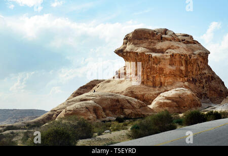 Les paysages spectaculaires de South Jordan. Banque D'Images