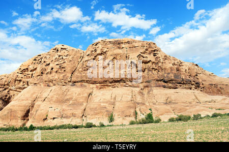 Les paysages spectaculaires de South Jordan. Banque D'Images