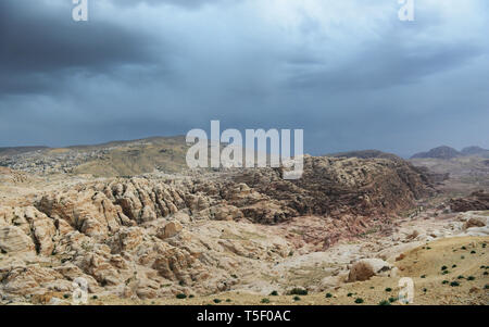 Les paysages spectaculaires de South Jordan. Banque D'Images