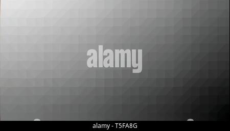 Faible Gradient gris géométrique triangulaire poly verre flou polygonale Abstract Vector Background Illustration de Vecteur