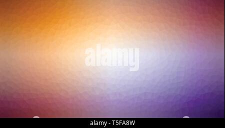Violet Orange faible gradient géométrique triangulaire poly verre flou polygonale Abstract Vector Background Illustration de Vecteur