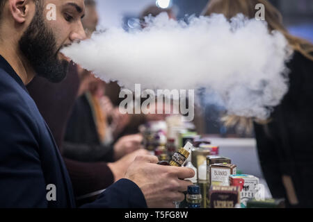 Vape Jam UK convention à ExCeL London, UK Banque D'Images