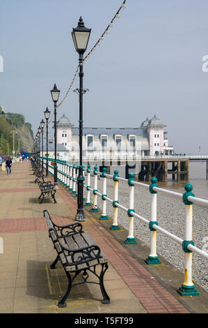 Penarth Pier près de Cardiff, Pays de Galles, Royaume-Uni. Banque D'Images