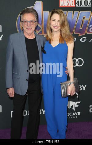 22 avril 2019 - Los Angeles, CA, États-Unis - 22 avril 2019 - Los Angeles, Californie - Frankie Valli. Marvel Studios ''Avengers : Endgame'' Los Angeles première au Los Angeles Convention Center. Crédit photo : F. Sadou/AdMedia Banque D'Images