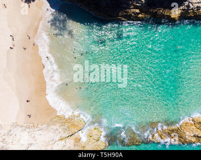 L'eau Bleu Surf en Australie Banque D'Images