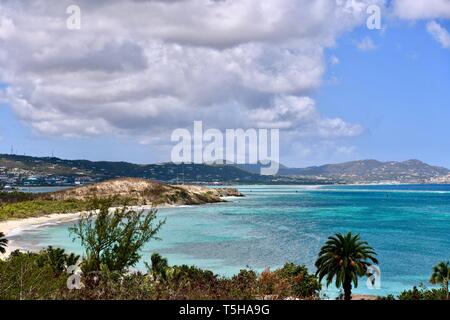 Grotto Beach sur la propriété de l'hôtel Buccaneer à Sainte Croix, Îles Vierges Américaines Banque D'Images