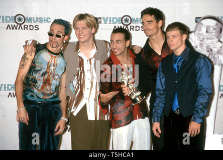 Nous BACKSTREET BOYS vocal group en septembre 1998 Banque D'Images