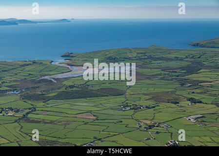 Le volet 'Short' qui la remplace quand la marée monte de l'océan Atlantique, la péninsule de Dingle, comté de Kerry, Irlande. Banque D'Images