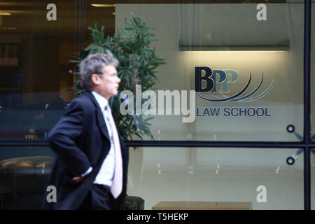 BPP Law School de Holborn est la 1ère entreprise du secteur privé au Royaume-Uni de devenir un collège universitaire à partir de juillet 2010. 16.10.2010. Banque D'Images