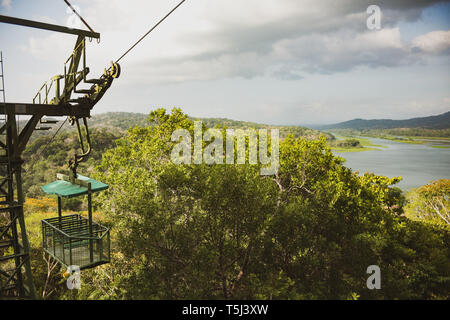 Gamboa Aerial Tram Tour Banque D'Images